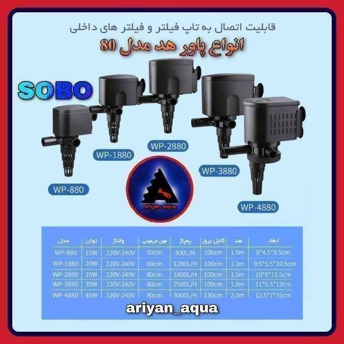 پاورهد SOBO WP-3880