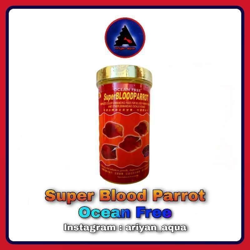 غذای Ocean Free Super Blood Parrot