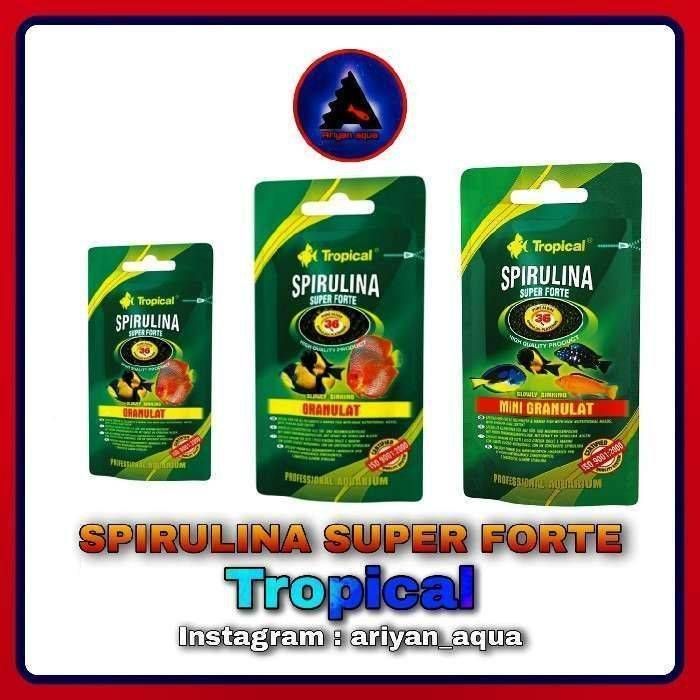 غذای Tropical Spirulina Super Forte Granulat 35g