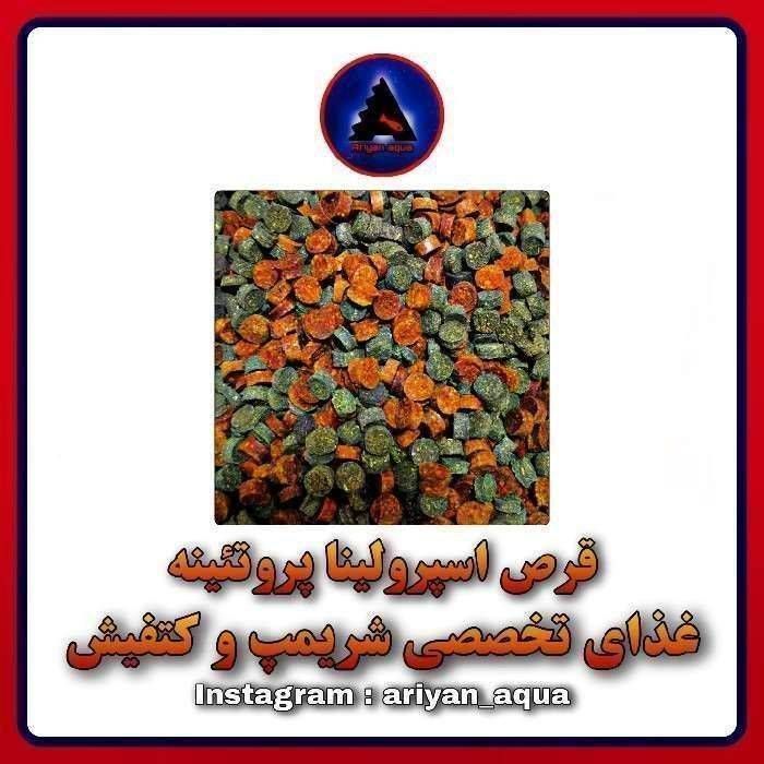 غذای قرص اسپرولینا پروتئینه (20 عدد)