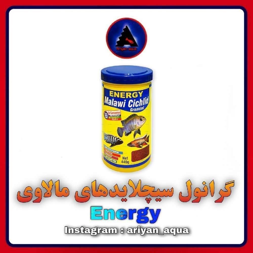 غذای Energy Malawi Cichlide Granulat 50gr