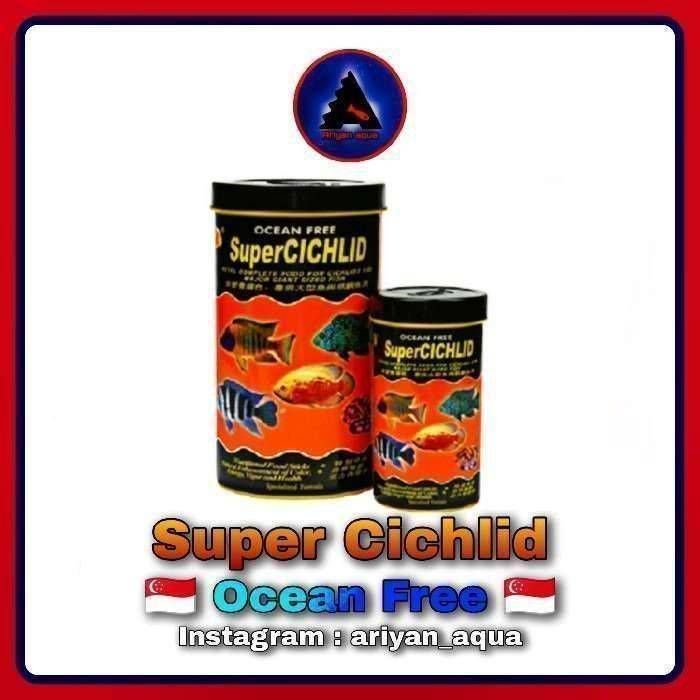 غذای Ocean Free Super Cichlide