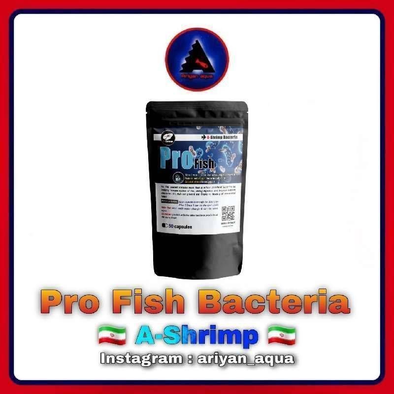 کپسول پروبیوتیک A-Shrimp Pro Fish (50 عددی)