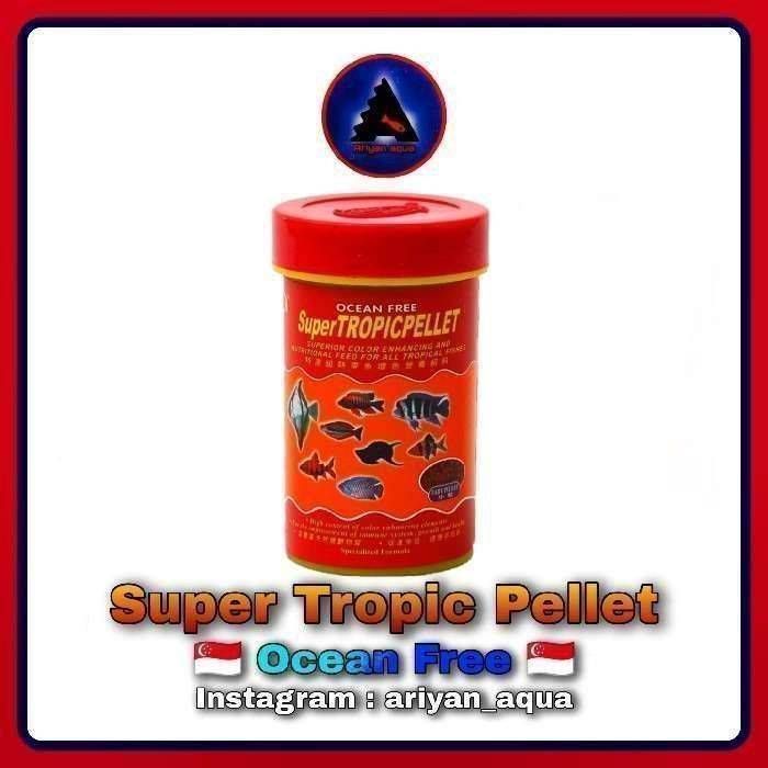 غذای Ocean Free Super Tropic Pellet