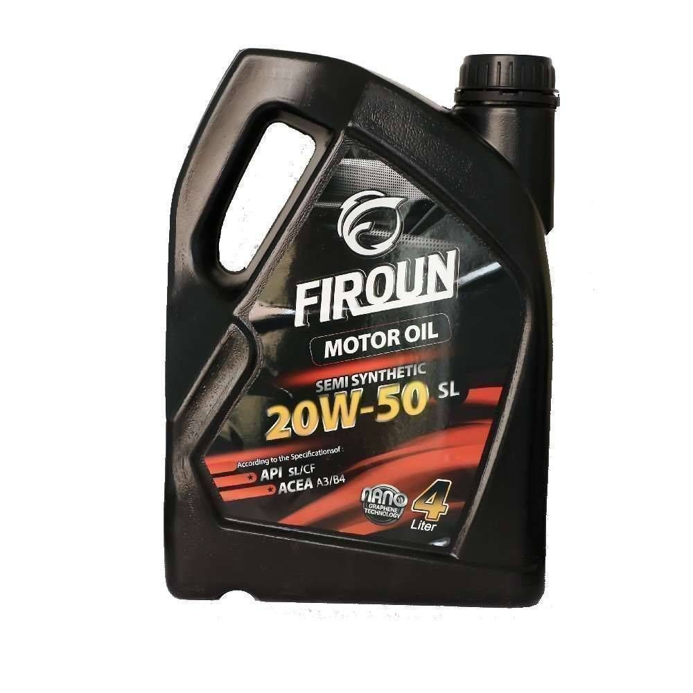 روغن موتور فیرون 20W50 SL قرمز 4 لیتری