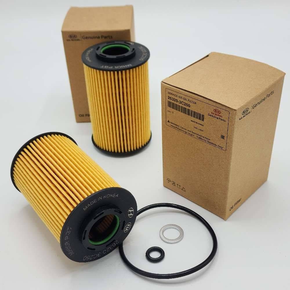 فیلتر روغن آزرا کوتاه 3C250