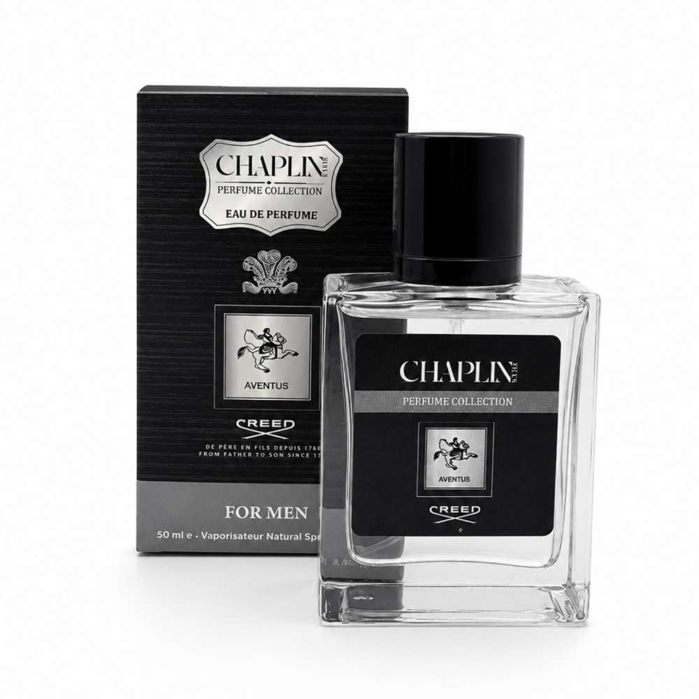 ادکلن چاپلین chaplin رایحه CREED AVENTUS 50ml