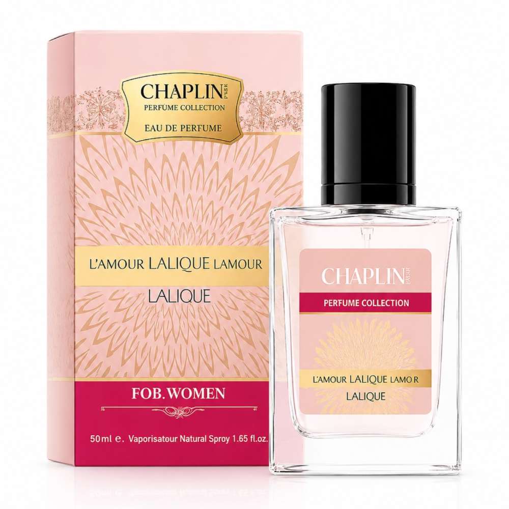 ادکلن چاپلین chaplin رایحه LAMOUR LALIQUE 50ml
