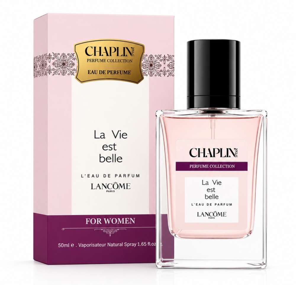 ادکلن چاپلین chaplin رایحه La Vie est belle 50ml