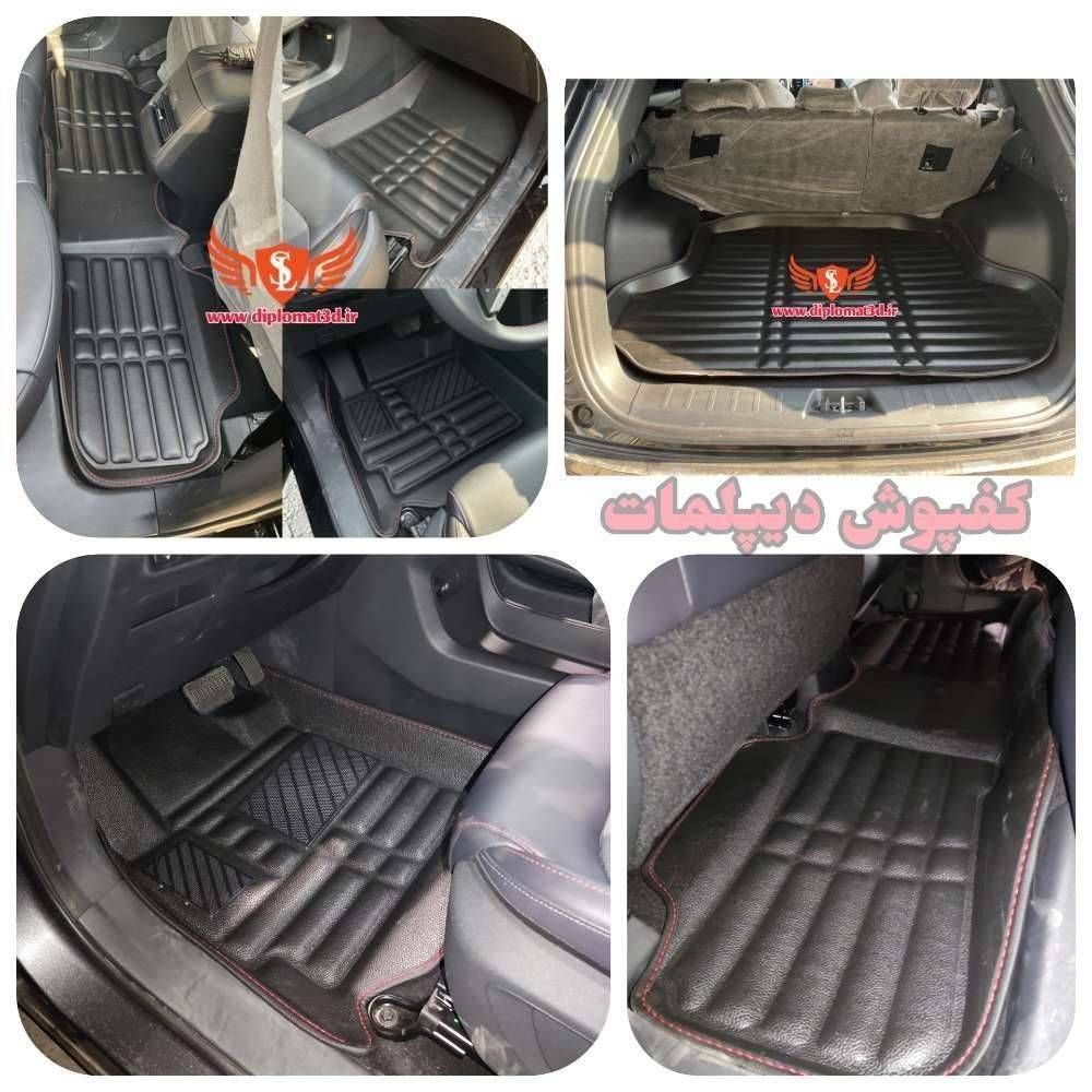 کفپوش خودرو چانگان CS55 پلاس رنگ مشکی اتاق به همراه صندوق چرمیpz       («قیمت ویژه»)