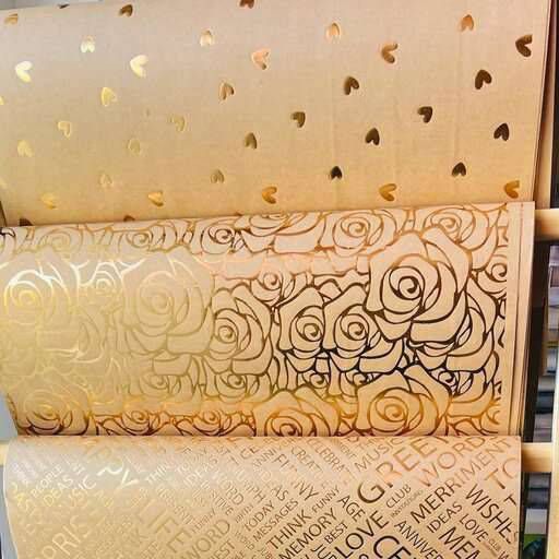 3202کاغذ کادو طلاکوب